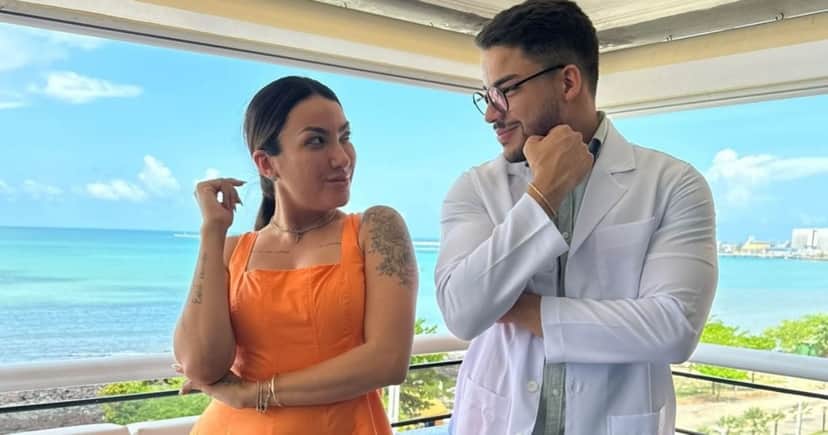 Thayse Teixeira e Leonardo Meireles (Foto: Reprodução / Instagram) Thayse Teixeira e Leonardo Meireles (Foto: Reprodução / Instagram)