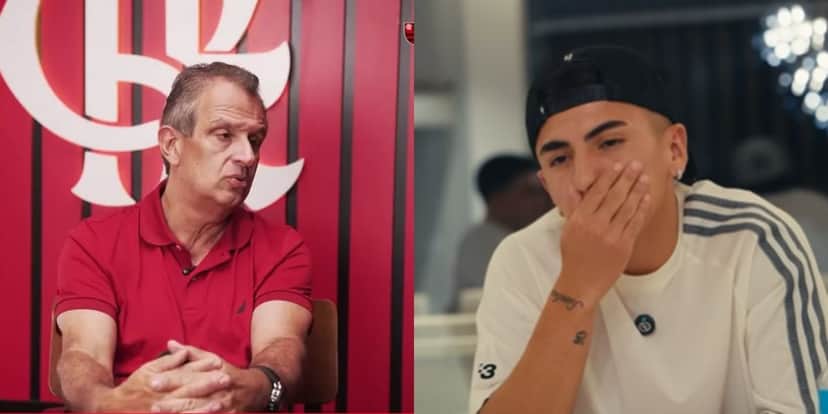 Bap confiante na contratação de Thiago Almada ao Flamengo (Reprodução: Youtube) Bap confiante na contratação de Thiago Almada ao Flamengo (Reprodução: Youtube)
