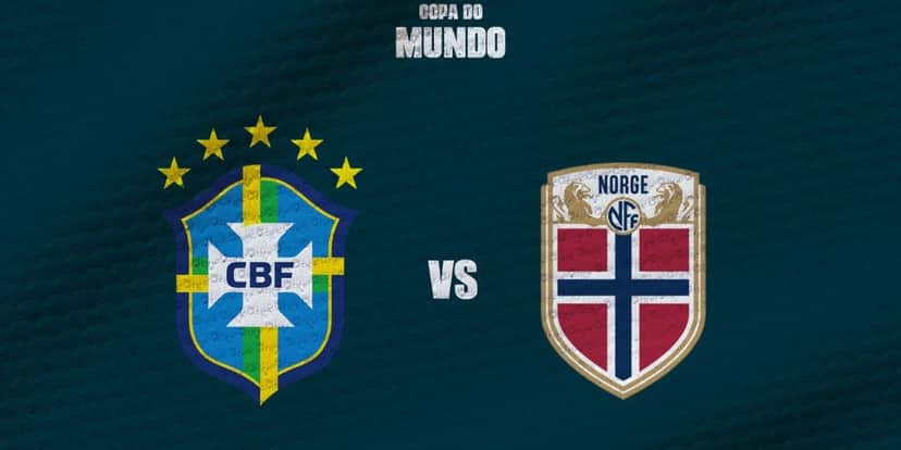 Brasil x Noruega no domingo (05) (Reprodução: Divulgação) Brasil x Noruega no domingo (05) (Reprodução: Divulgação)