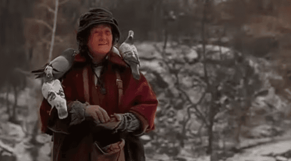 Brenda Fricker em "Esqueceram de Mim" (Foto: Reprodução / 20th Century Fox) Brenda Fricker em "Esqueceram de Mim" (Foto: Reprodução / 20th Century Fox)