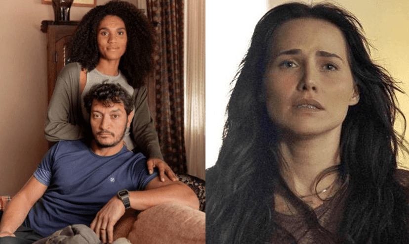 Elenice (Mariana Sena), Tom (Allan Souza Lima) e Adriana (Leticia Colin) em Quem Ama Cuida (Foto: Reprodução / Globo) Elenice (Mariana Sena), Tom (Allan Souza Lima) e Adriana (Leticia Colin) em Quem Ama Cuida (Foto: Reprodução / Globo)