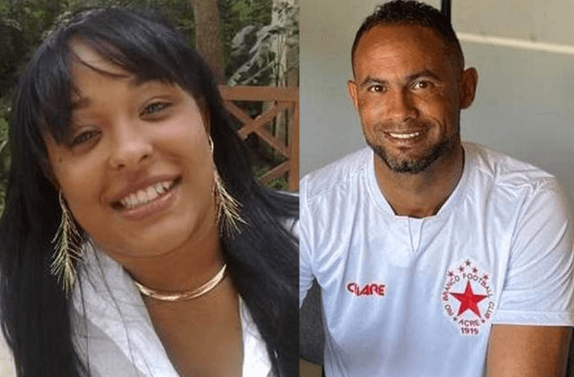 Dayanne Rodrigues do Carmo Souza e o goleiro Bruno Fernandes (Foto: Reprodução / Instagram) Dayanne Rodrigues do Carmo Souza e o goleiro Bruno Fernandes (Foto: Reprodução / Instagram)
