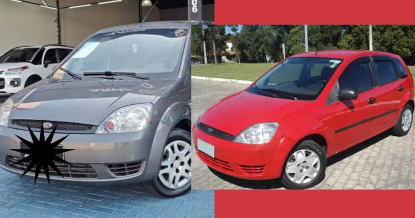 Ford Fiesta Personalité (Foto Reprodução/Montagem/Lennita/TV Foco/YouTube/Canva) Ford Fiesta Personalité (Foto Reprodução/Montagem/Lennita/TV Foco/YouTube/Canva)