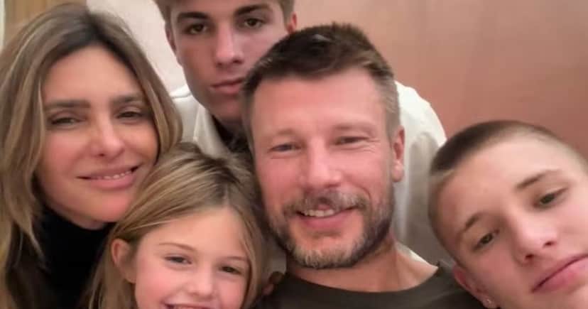 A apresentadora, Rodrigo Hilbert com os filhos (Foto: Reprodução/ Instagram) A apresentadora, Rodrigo Hilbert com os filhos (Foto: Reprodução/ Instagram)