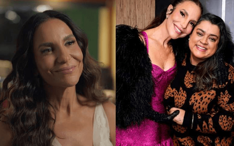 Ivete Sangalo e Preta Gil (Fotos: Reprodução / Globoplay / Instagram) Ivete Sangalo e Preta Gil (Fotos: Reprodução / Globoplay / Instagram)
