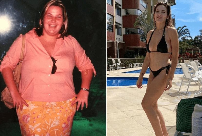 Repórter Luiza Zveiter lembra época em que enfrentava a obesidade e chegou a pesar 136Kg (Fotos: Reprodução / Instagram) Repórter Luiza Zveiter lembra época em que enfrentava a obesidade e chegou a pesar 136Kg (Fotos: Reprodução / Instagram)