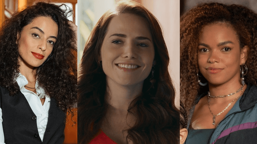 Lyris, Adriana e Nancy em Quem Ama Cuida (Fotos: Reprodução / Globo) Lyris, Adriana e Nancy em Quem Ama Cuida (Fotos: Reprodução / Globo)