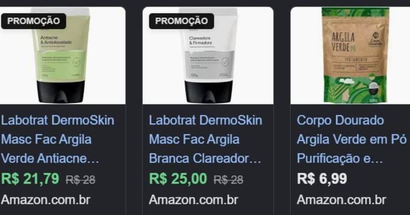 Opções de máscaras faciais (Foto Reprodução/Google Shopping/Pesquisa Lennita) Opções de máscaras faciais (Foto Reprodução/Google Shopping/Pesquisa Lennita)