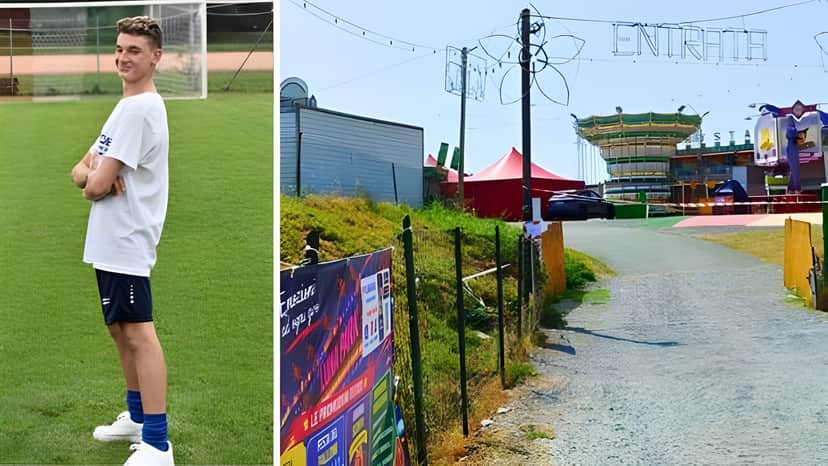 Alessio Colletti, de 15 anos e promessa do futebol, morreu após sofrer choque elétrico em parque de diversões na Itália (Fotos: Reprodução / Instagram) Alessio Colletti, de 15 anos e promessa do futebol, morreu após sofrer choque elétrico em parque de diversões na Itália (Fotos: Reprodução / Instagram)
