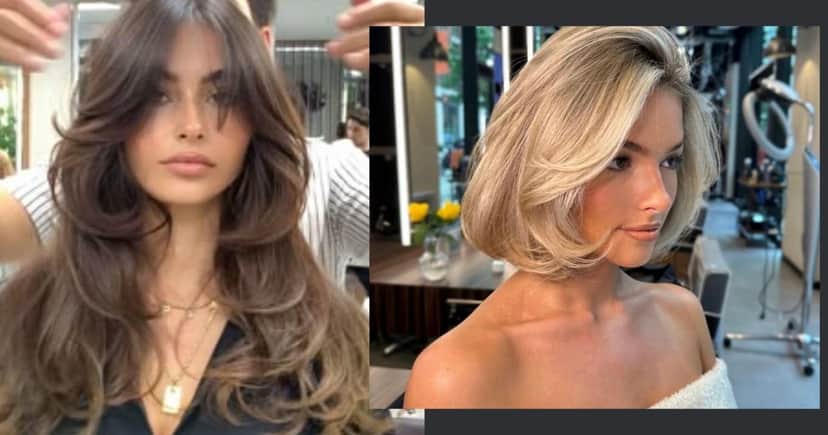 Corte Old Money tem como principal característica as ondas longas (Foto Reprodução/Montagem/TV Foco/Pinterest) Corte Old Money tem como principal característica as ondas longas (Foto Reprodução/Montagem/TV Foco/Pinterest)