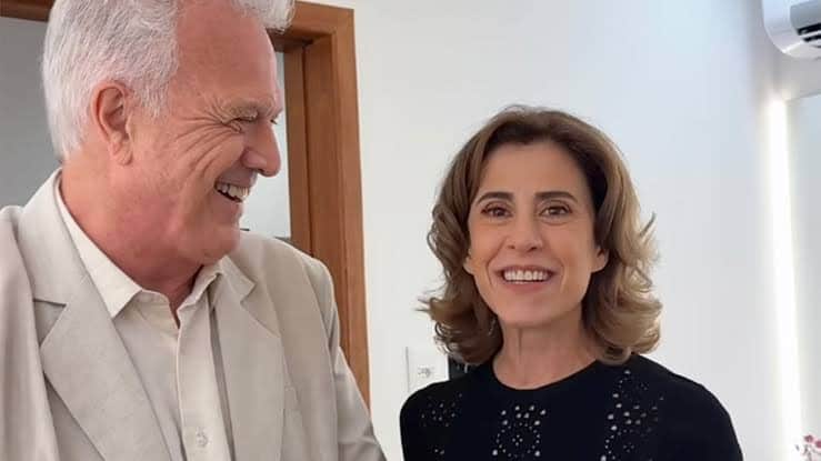 Fernanda Torres e Pedro Bial já foram casados (Foto: Globo) Fernanda Torres e Pedro Bial já foram casados (Foto: Globo)