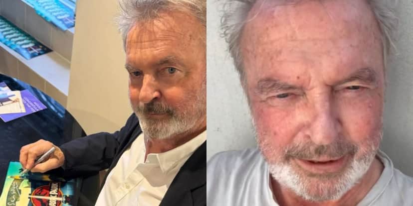 Sam Neill faleceu aos 78 anos de idade (Reprodução: Instagram) Sam Neill faleceu aos 78 anos de idade (Reprodução: Instagram)