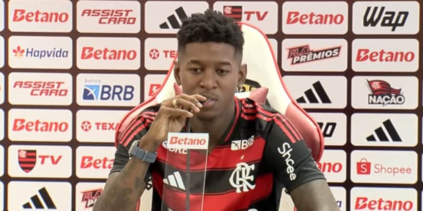Vitão quer mais minutos em campo no Flamengo (Reprodução: Youtube) Vitão quer mais minutos em campo no Flamengo (Reprodução: Youtube)