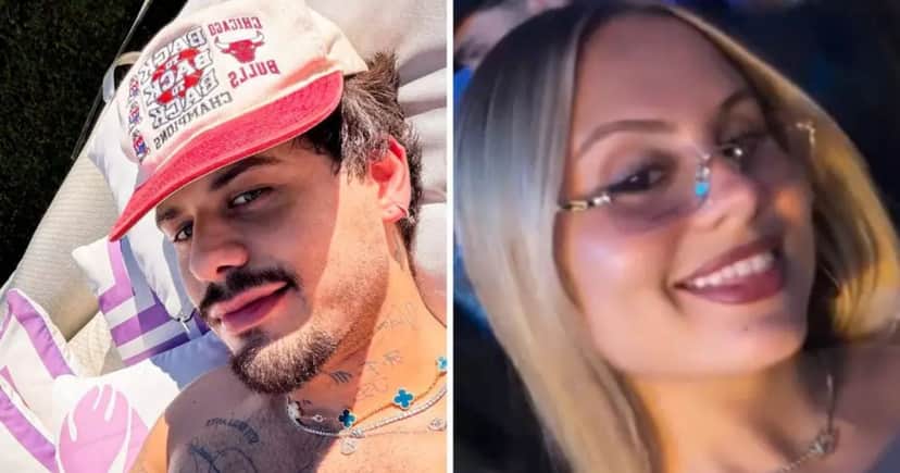 Zé Felipe aparece aos beijos com Lara Jucah em after no Rio de Janeiro (Foto: Reprodução/ Instagram) Zé Felipe aparece aos beijos com Lara Jucah em after no Rio de Janeiro (Foto: Reprodução/ Instagram)