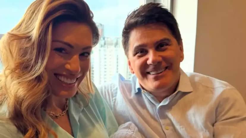 César Filho e Elaine Mickely celebrando a chegada do neto/ foto da criança oculta por razões de segurança (Foto Reprodução/Montagem/Lennita/TV Foco/Instagram/@Elainemickely) César Filho e Elaine Mickely celebrando a chegada do neto/ foto da criança oculta por razões de segurança (Foto Reprodução/Montagem/Lennita/TV Foco/Instagram/@Elainemickely)