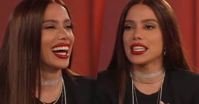 Anitta no Estrelas da Casa (Foto: Reprodução /Globo)