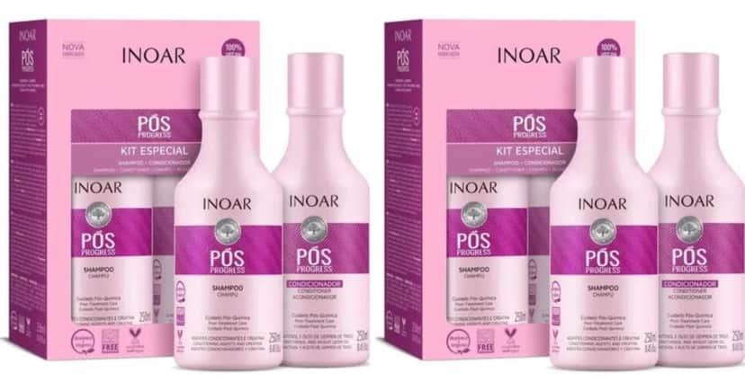 Inoar Kit Duo Pós Progressiva - Foto: Internet