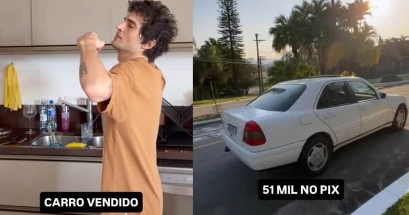 Fiuk vende carro (Fotos: Reproduções / Instagram) 