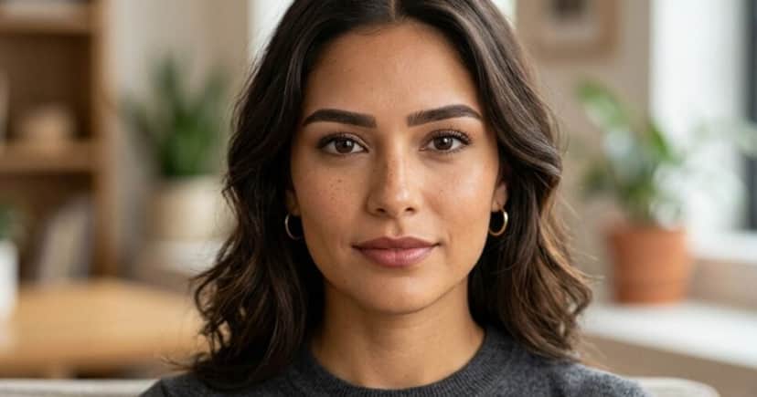 Ilustração mulher com sobrancelha reta (Foto: Montagem TV Foco / GMN)