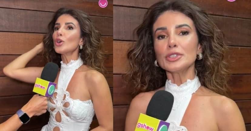 Paula Fernandes em entrevista (Foto: Reprodução / Gshow) Paula Fernandes em entrevista (Foto: Reprodução / Gshow)