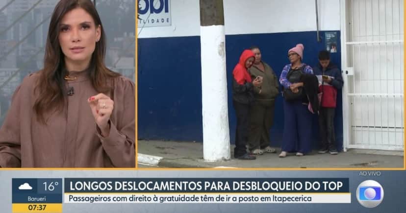 Sabina Simonato no Bom Dia São Paulo (Foto: Reprodução / Globo)