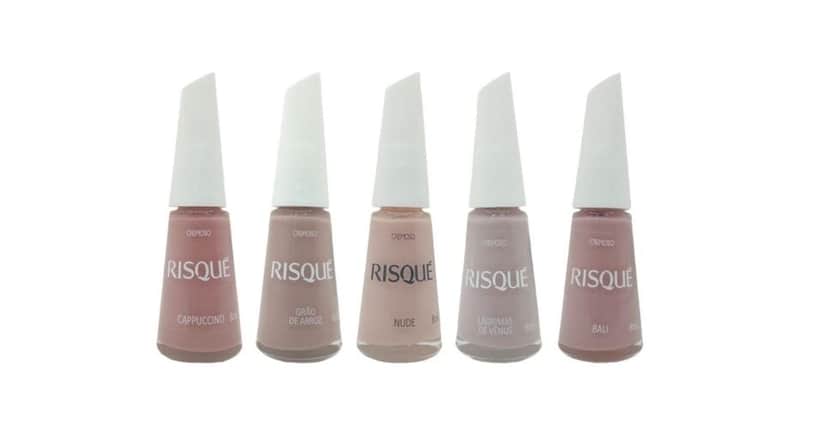 Esmaltes nude (Foto: Risqué) 