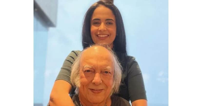 Fernanda Passos e Erasmo Carlos (Foto: Reprodução / Instagram) Fernanda Passos e Erasmo Carlos (Foto: Reprodução / Instagram)