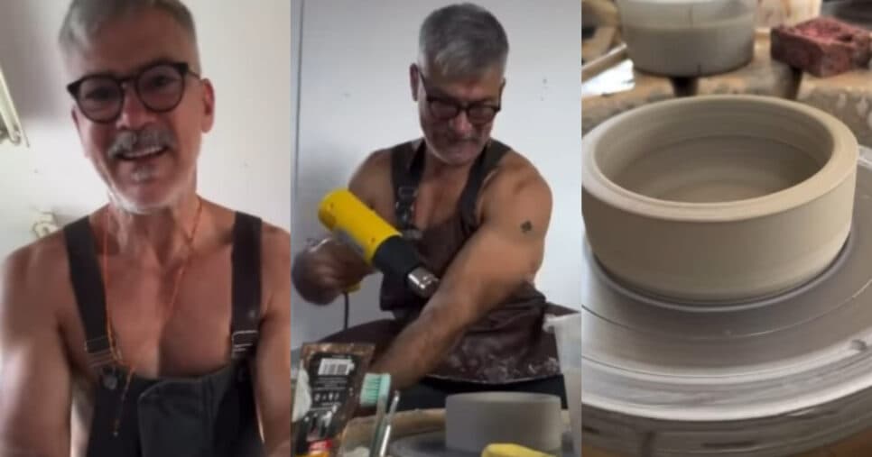 O famoso ator falou sobre como tem vivido após mudar de país (Foto: Reprodução/Montagem TV Foco) O famoso ator falou sobre como tem vivido após mudar de país (Foto: Reprodução/Montagem TV Foco)