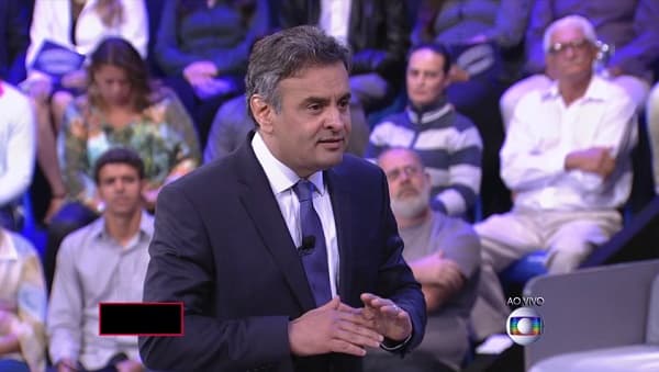 36% dos eleitores que viram o Debate da Globo acham que Aécio Neves venceu