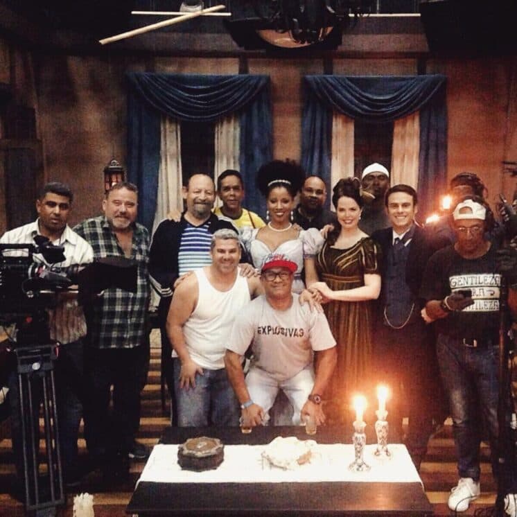 Para estrear pronta, elenco de "Escrava Mãe" chega a gravar até 25 cenas por dia