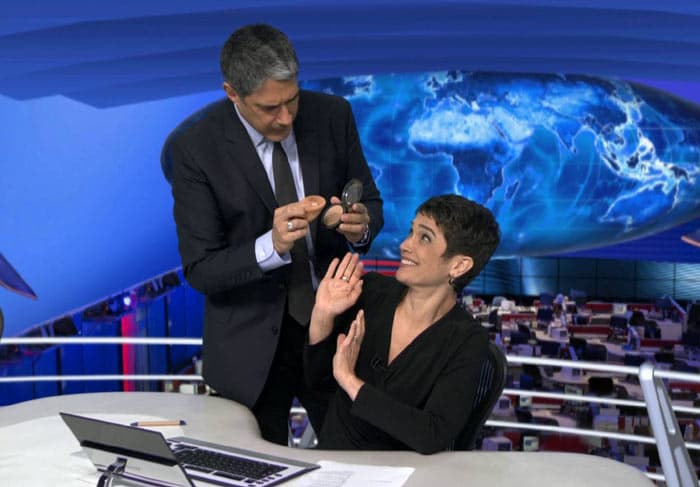 Sandra Annemberg substitui Renata Vasconcelos no "Jornal Nacional"