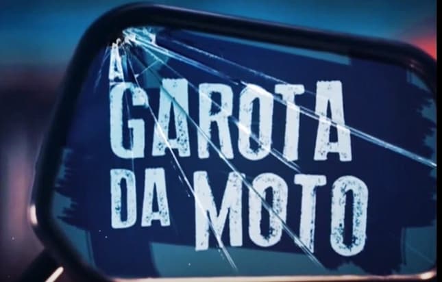 Protagonistas de "A Garota da Moto" gravam com Silvio Santos para divulgar série