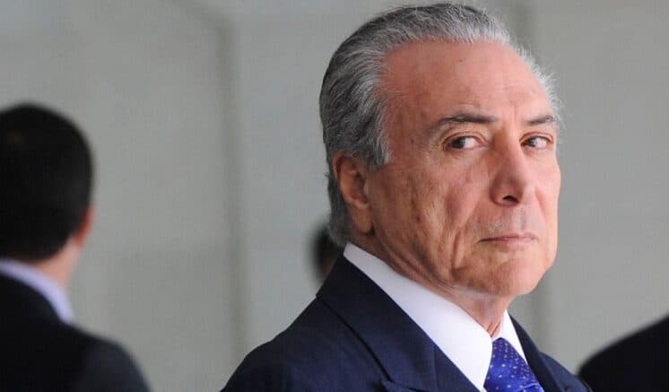 Michel Temer grava entrevista exclusiva para Mariana Godoy