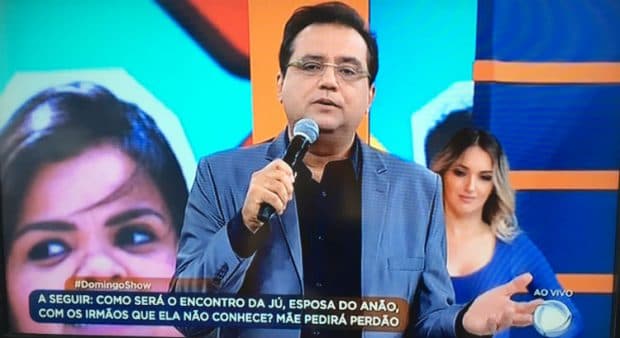 Direção da Record ainda não comunicou Geraldo Luís sobre as mudanças no Domingo Show