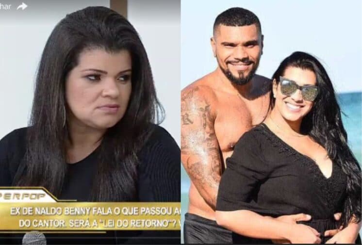 Moranguinho e Branka Silva, ex de Naldo, protagonizam barraco em rede nacional