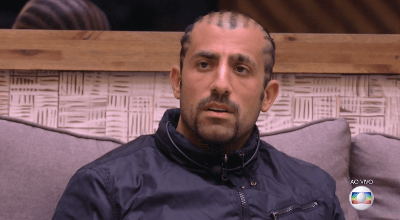 O brother Kaysar Dadour durante o BBB18 (Foto: Reprodução/Globo) O brother Kaysar Dadour durante o BBB18 (Foto: Reprodução/Globo)