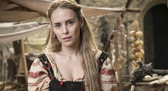 Fernanda Nobre na novela Deus Salve o Rei em 2018 (imagem: divulgação) Fernanda Nobre na novela Deus Salve o Rei em 2018 (imagem: divulgação)