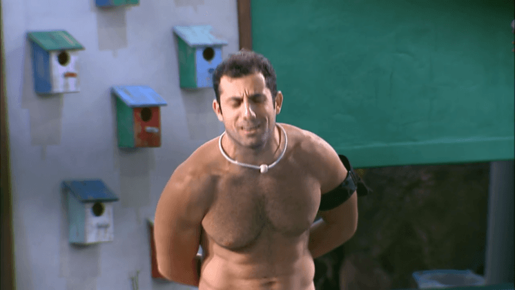 BBB18: Kaysar está com medo do que é mostrado ao vivo dele