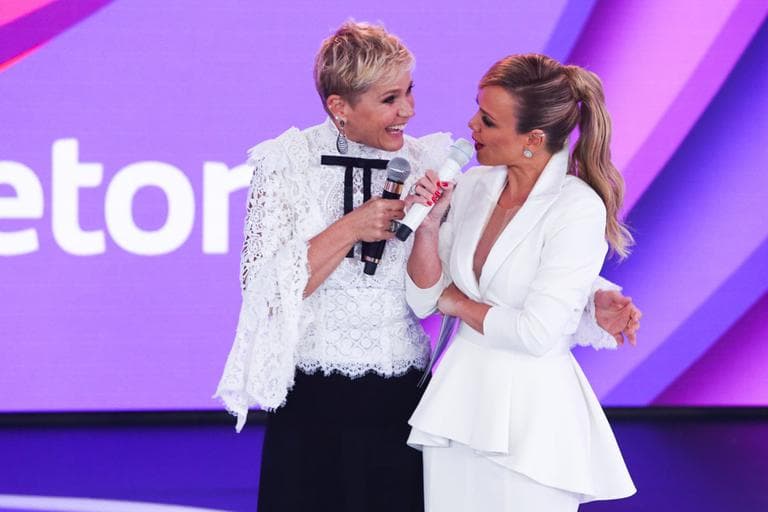 Eliana e Xuxa (Foro: SBT) Eliana e Xuxa (Foro: SBT)