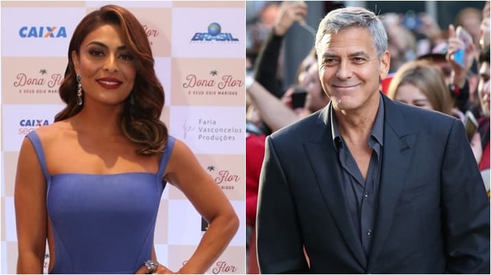 Juliana Paes encontra com George Clooney nos EUA e revela detalhes do que aconteceu: "Muito sedutor"