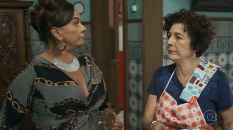 Em O Tempo Não Para, encontro de Coronela e Januza faz público vibrar e relembrar Dona Jura e Dona Vilma