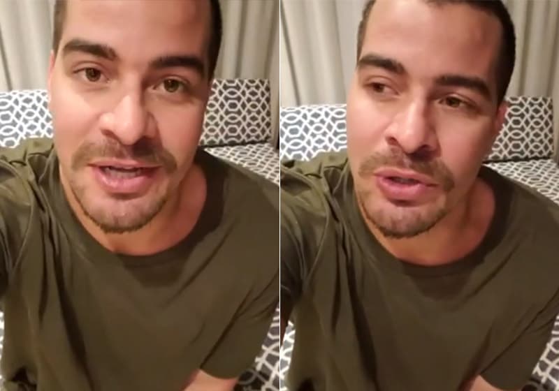 Thiago Martins pediu desculpas (Foto: Reprodução/Instagram) Thiago Martins pediu desculpas (Foto: Reprodução/Instagram)