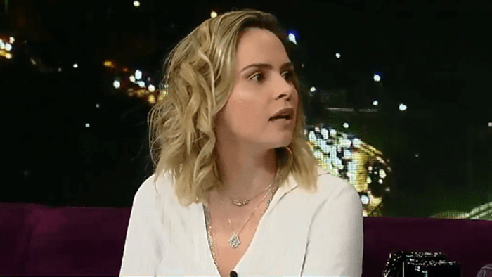 Veja o vídeo em que Ana Paula Renault briga e abandona gravação do Porchat