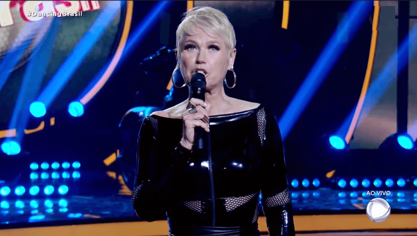 Xuxa no comando do Dancing Brasil, que teve pior audiência da temporada (Foto: Reprodução/Record) Xuxa no comando do Dancing Brasil, que teve pior audiência da temporada (Foto: Reprodução/Record)