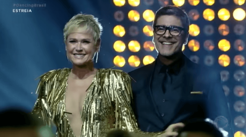 Xuxa e Junno Andrade. (Foto: Reprodução) Xuxa e Junno Andrade. (Foto: Reprodução)