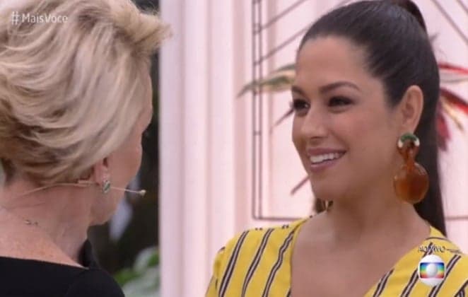 Ana Maria Braga comete gafe com Thais Fersoza ao vivo e web não perdoa