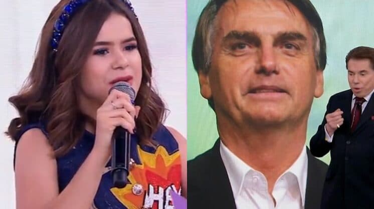 Maisa revela porque interrompeu fala sobre Bolsonaro no SBT