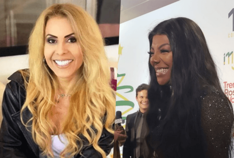 Na TV, Ludmilla é encurralada e explica motivo de não ter cumprimentado Joelma em evento