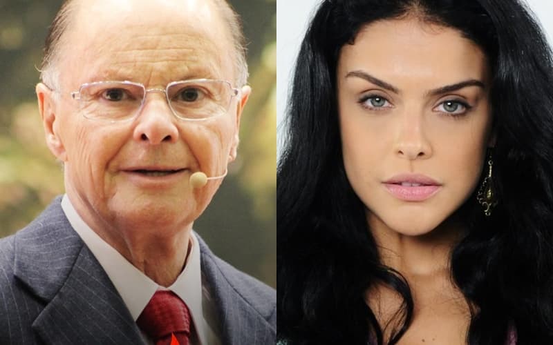 Atriz de novela bíblica choca a Record e aparece pelada com os amigos na cachoeira