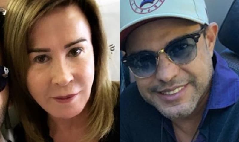 Zilu Camargo e Zezé Di Camargo tiveram uma sepração conturbada (Foto: Reprodução)